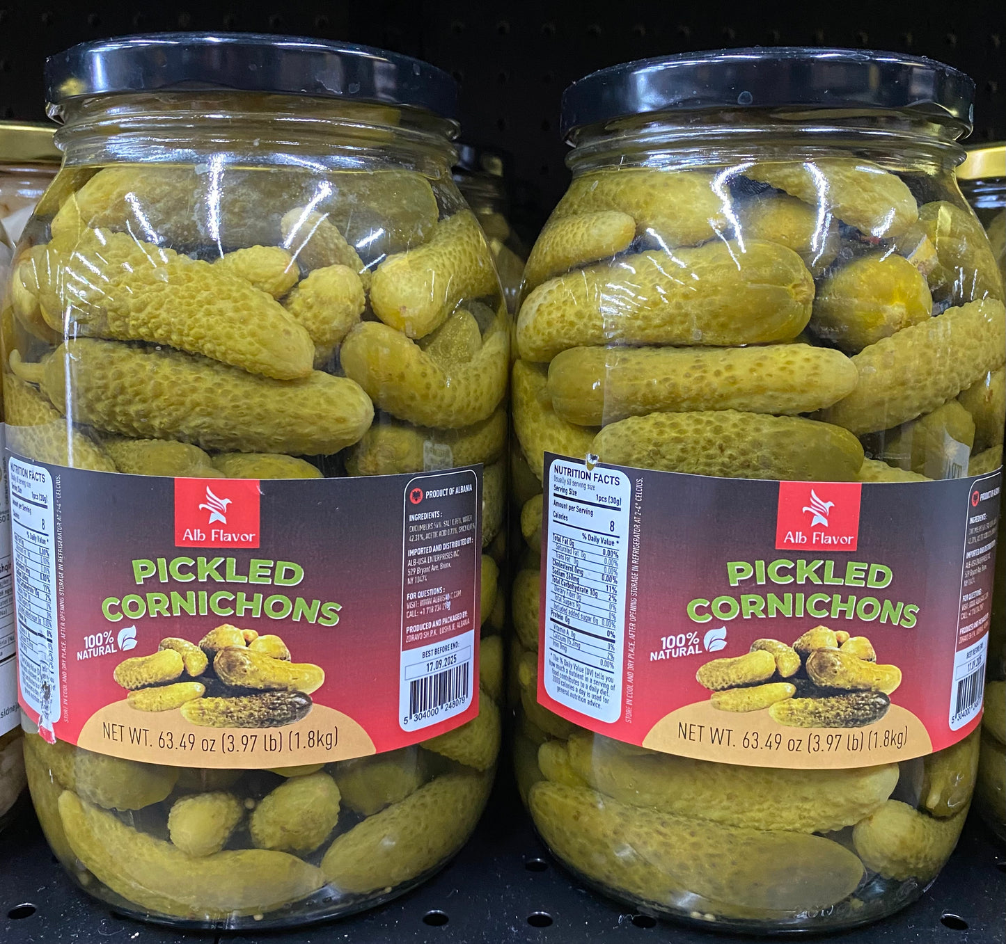Pickled Baby Cucumbers