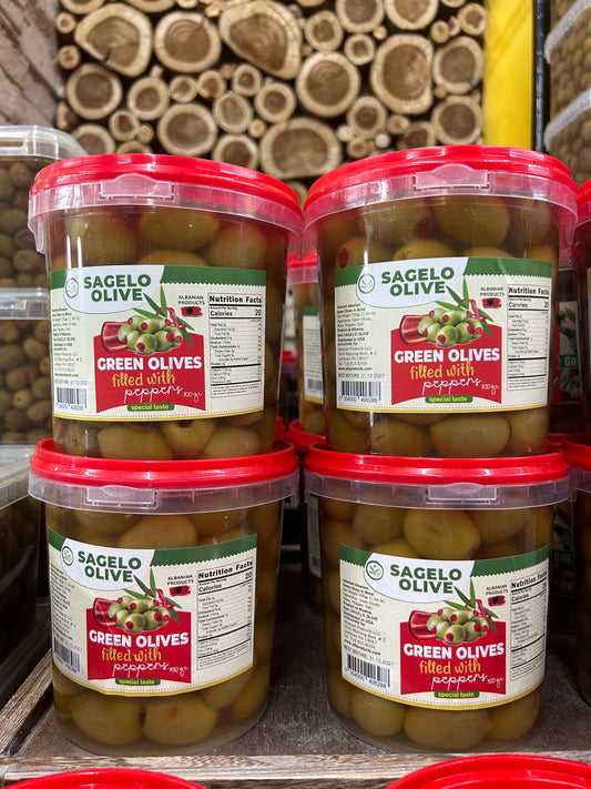 Green Olives w/peppers