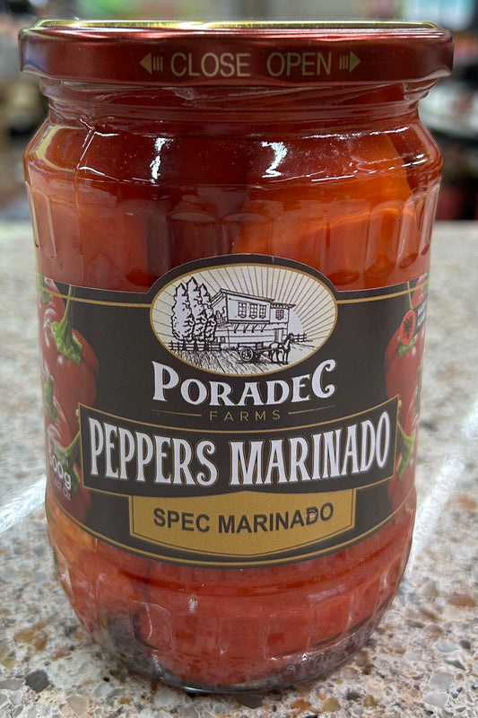 Peppers Marinado (Poradec Farms)